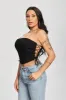 PRINCESS Side Lace Up Corset Top sold by Shop 20
