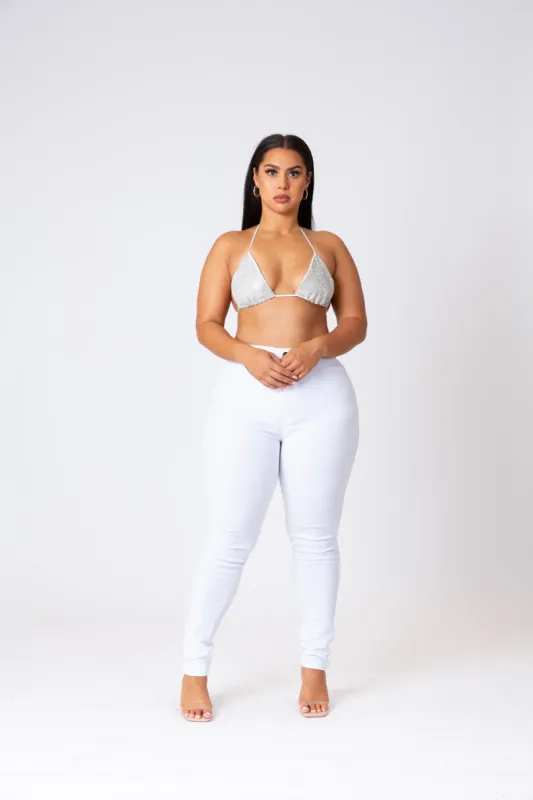 EVANGIE - Rhinestone Triangle Bra - T-0008 sold by Shop 20