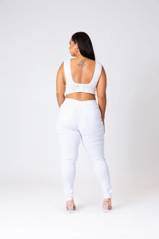 Vantrice VNECK KNIT BRALETTE sold by Shop 20