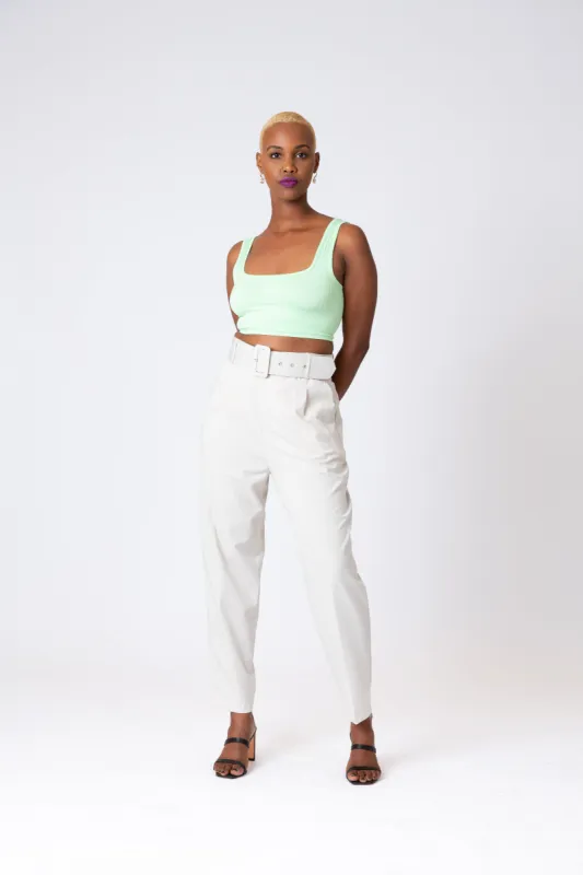 SCOOP NECK CROP TOP 16544 sold by Shop 20