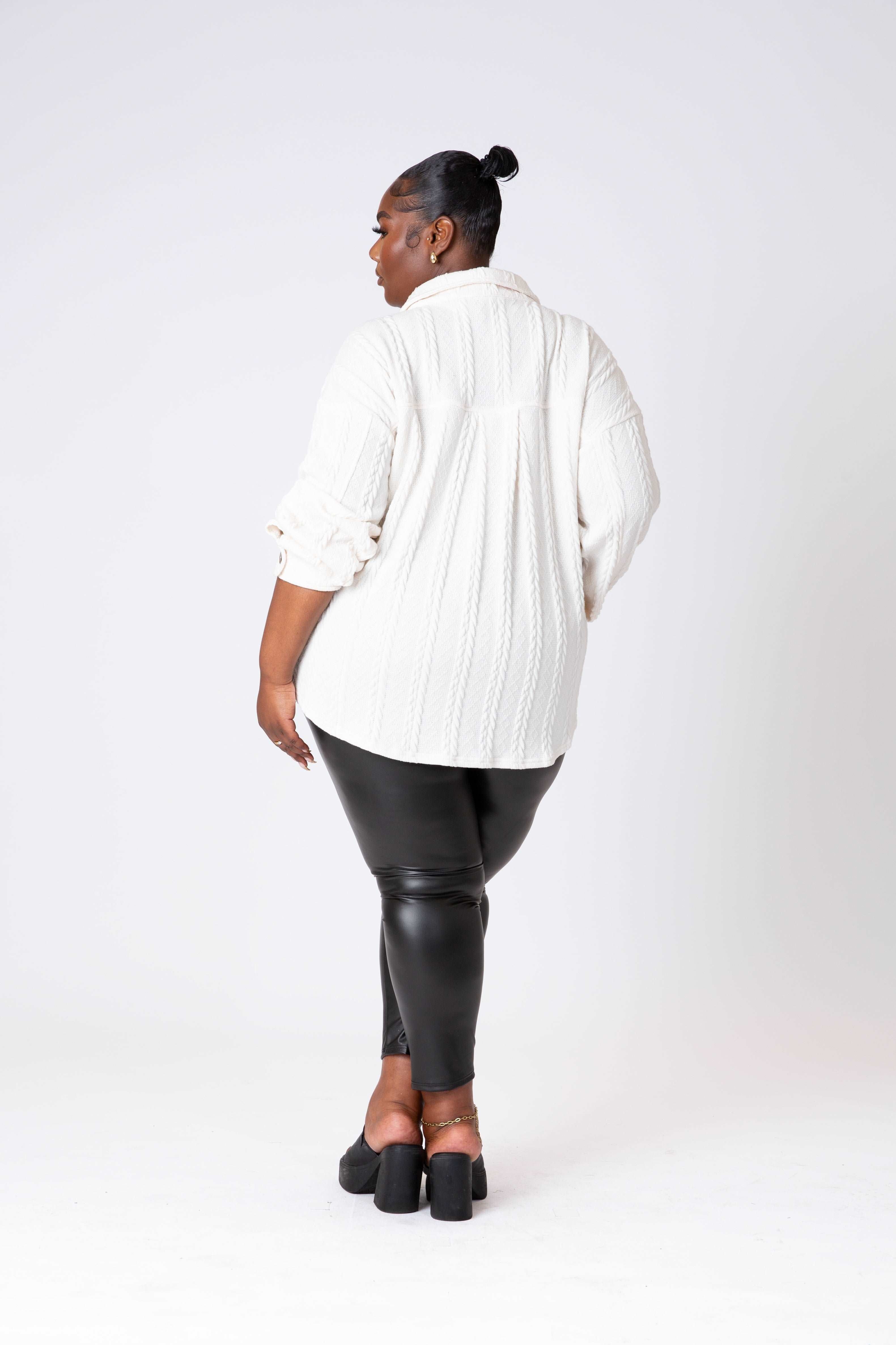 KAYLA PU High Waist Legging sold by Shop 20 product image thumbnail 4