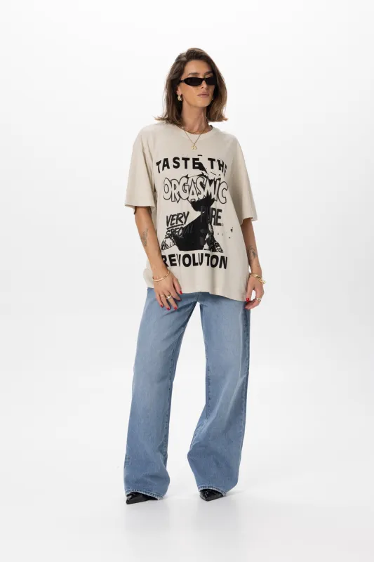 Cement Orgasmic Vintage tee made by Something Very Special