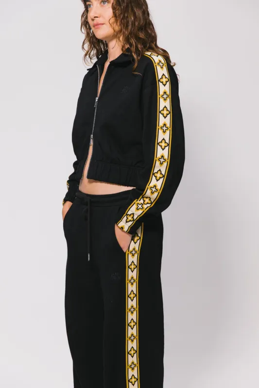 Black Diamonds Zip Jacket made by Something Very Special