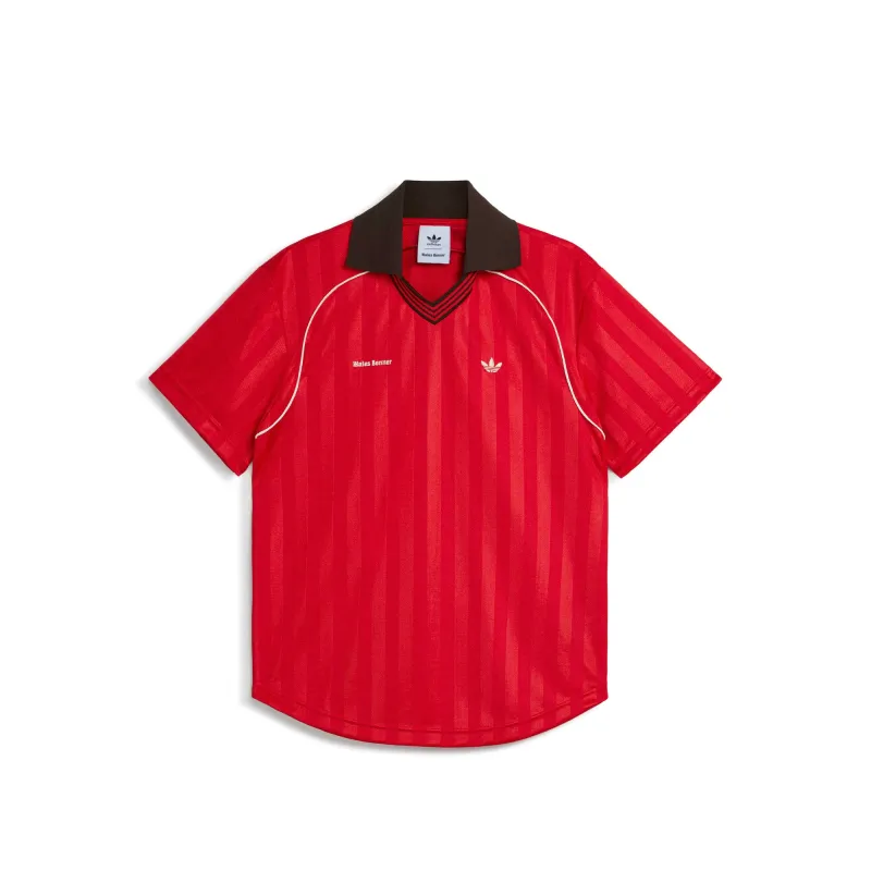 adidas x Wales Bonner Football Shirt 'Scarlet' sold by ROOTED