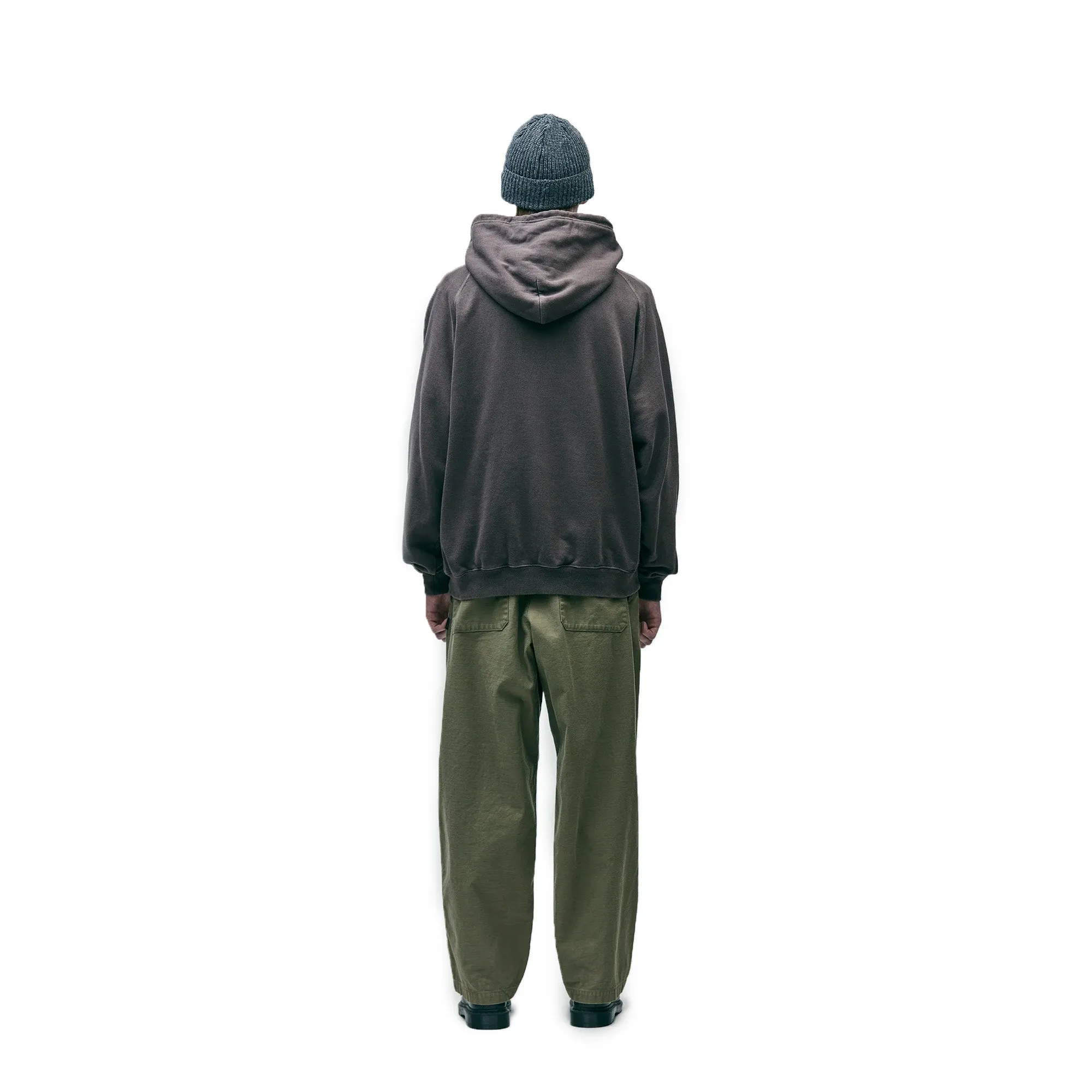 Neighborhood Pigment Dyed Hoodie 'Black' sold by ROOTED product image thumbnail 2