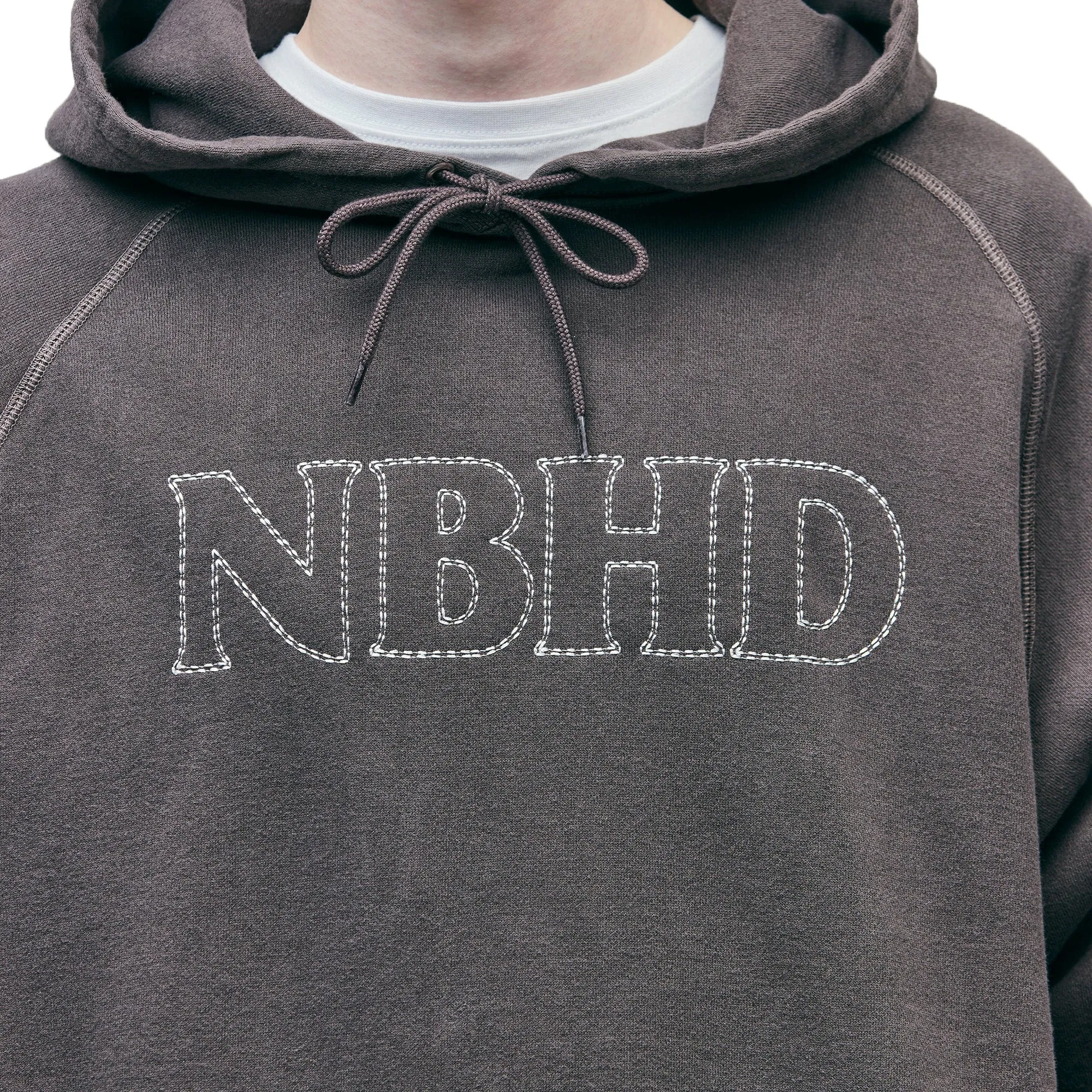 Neighborhood Pigment Dyed Hoodie 'Black' sold by ROOTED product image thumbnail 3