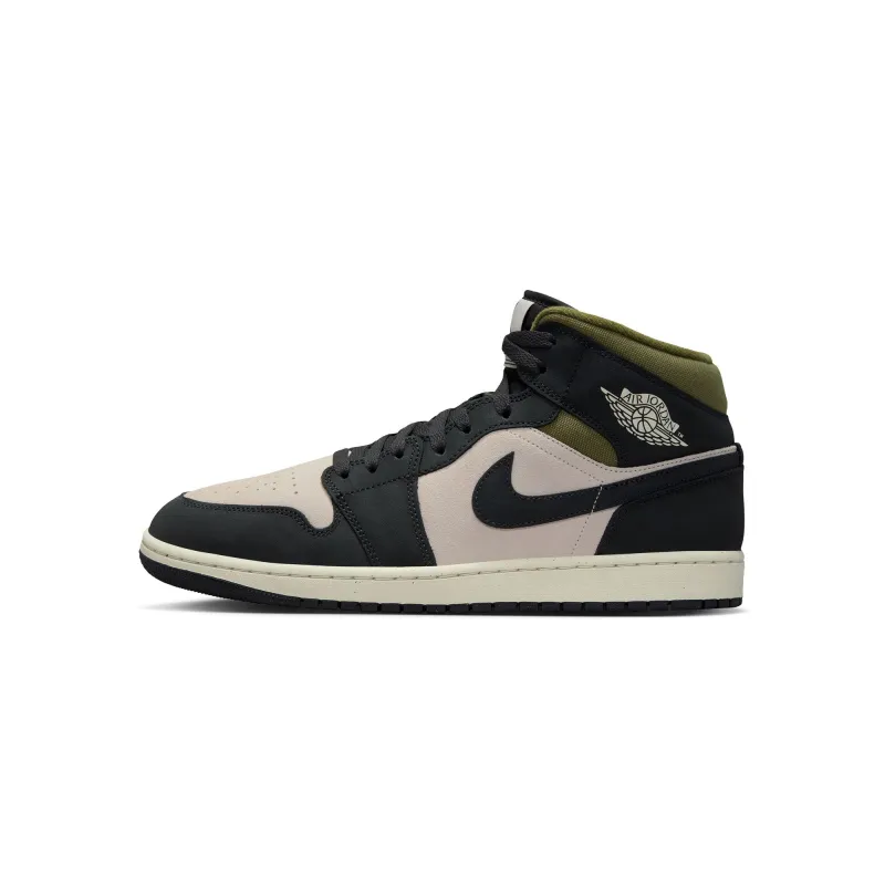 Air Jordan 1 Mid SE 'Light Orewood Brown/Off Noir' sold by ROOTED