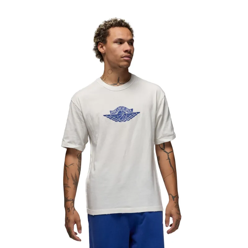 Jordan Rare Air Tee 'Sail/Deep Royal' sold by ROOTED