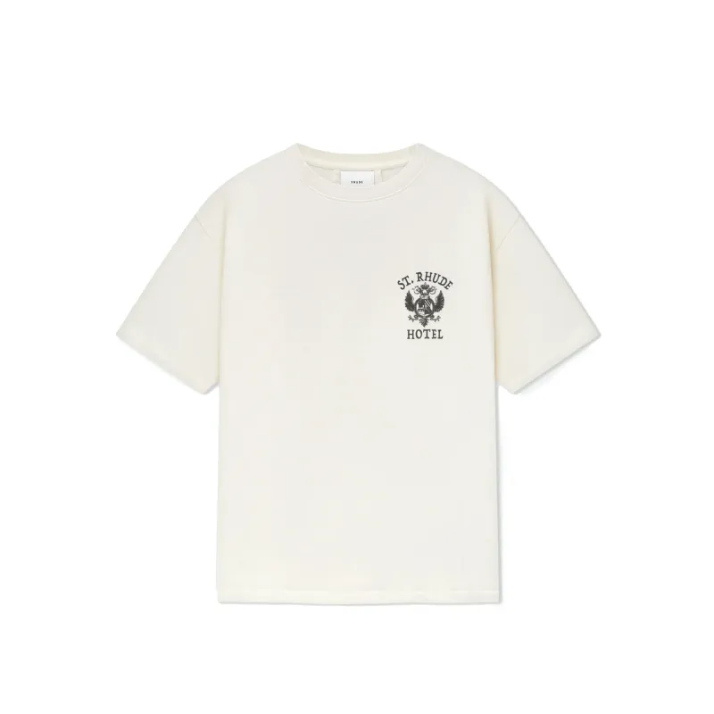 Rhude St. Rhude Seal Tee 'Vintage White' sold by ROOTED