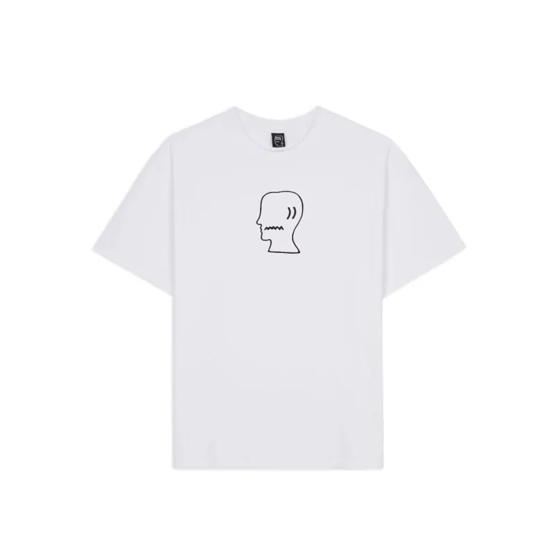 Brain Dead Logohead Tee 'White' sold by ROOTED