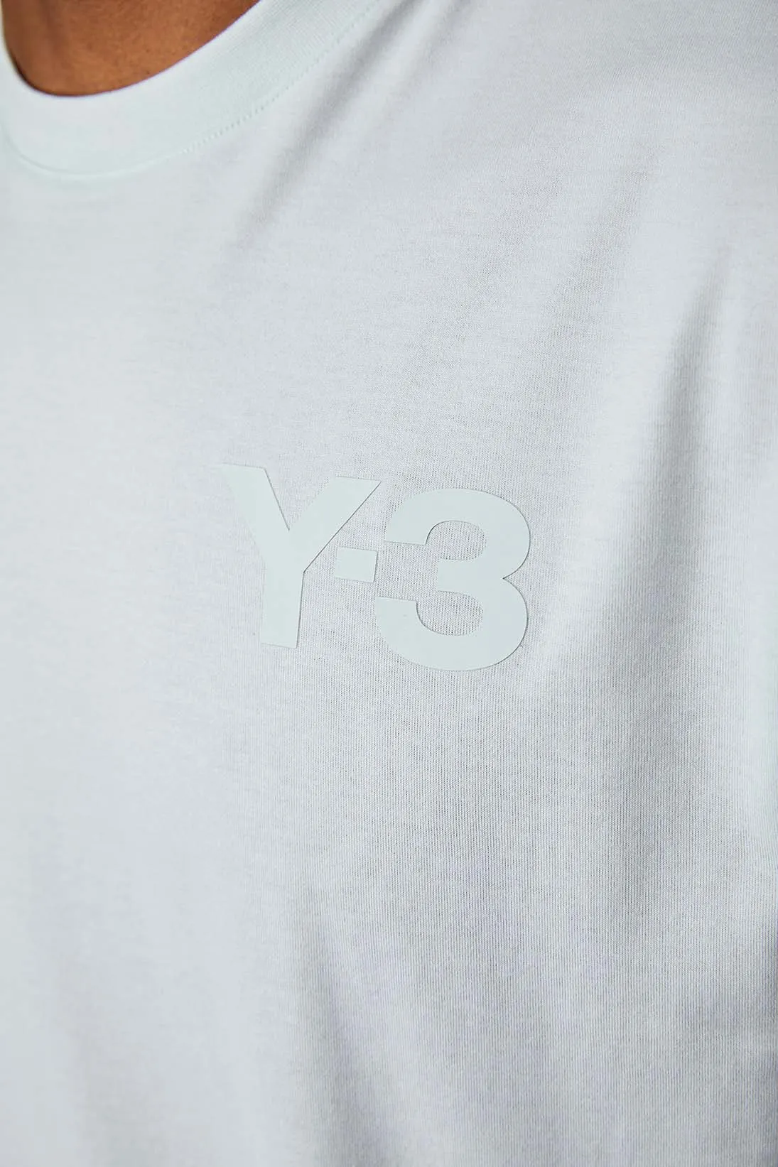 Y-3 Classic Logo Tee 'Blue Tint' sold by ROOTED product image thumbnail 4