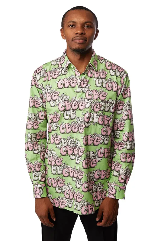 Comme Des Garçons Kaws KAWS Shirt Print G 'Multi' sold by ROOTED
