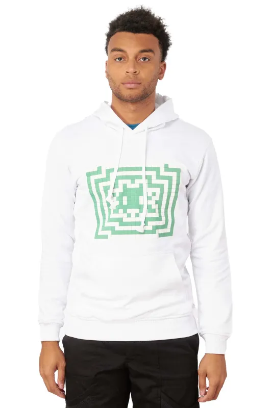 Comme des Garcons SHIRT Invader Sweatshirt 'White' sold by ROOTED