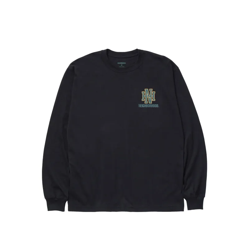 Neighborhood LS-8 Tee 'Black/Green' made by Neighborhood