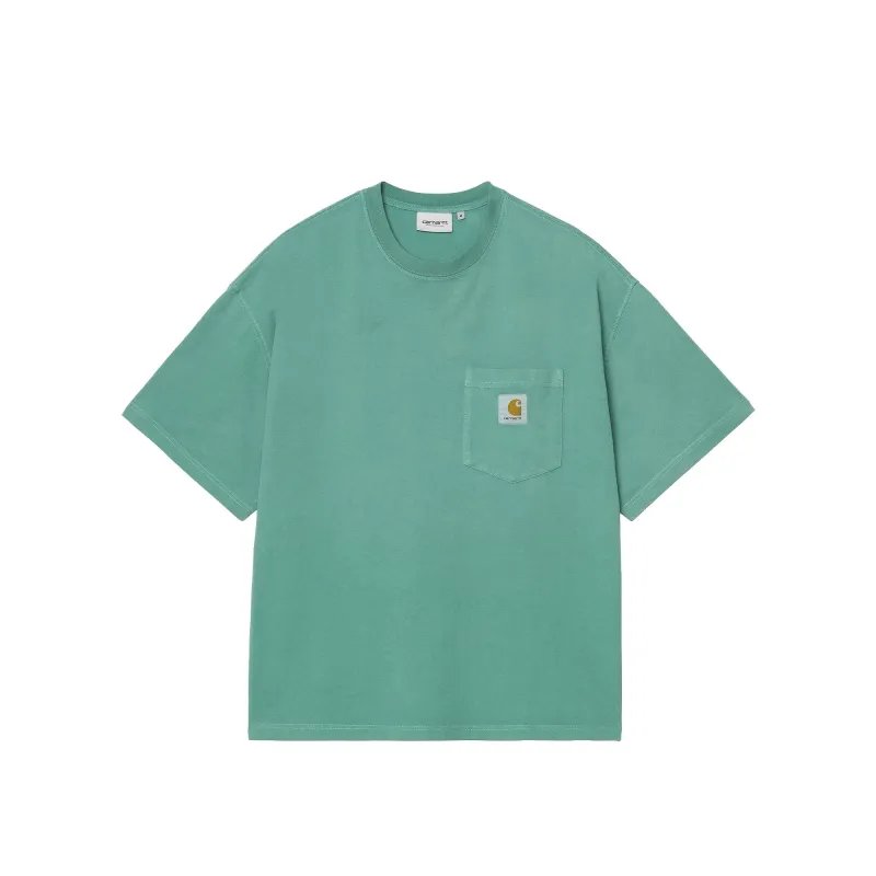 Carhartt WIP Chalk Wash Hudson Pocket Tee 'Saguaro' sold by ROOTED