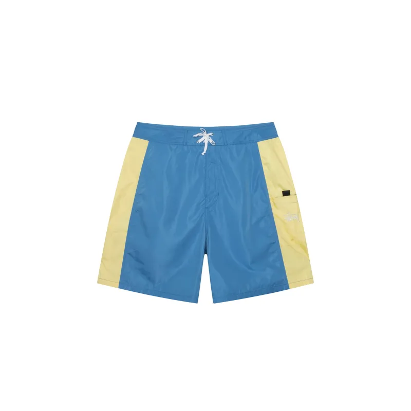 Stussy Panelled Board Shorts 'Blue' sold by ROOTED
