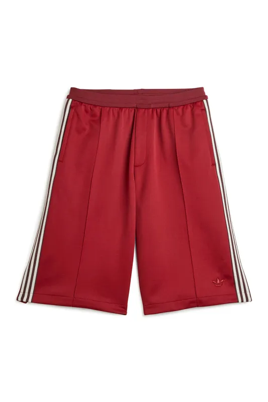 adidas x Wales Bonner Track Shorts 'Burgundy' sold by ROOTED