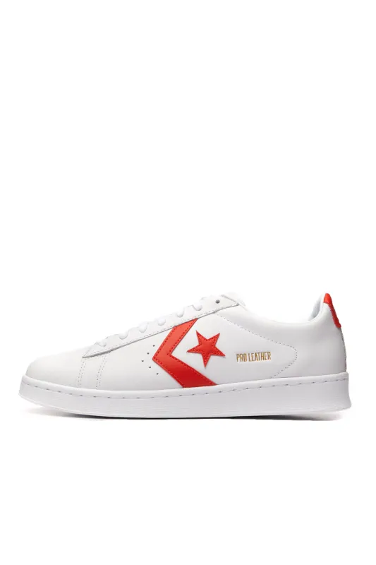 Converse Pro Leather Low - 'White/Bright Poppy' sold by ROOTED