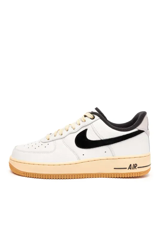 Nike Womens Air Force 1 '07 LX 'Black/Summit White' sold by ROOTED