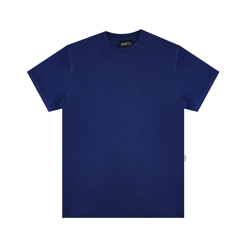 ROOTED Hermitage S/S T-Shirt - 'Midnight' sold by ROOTED