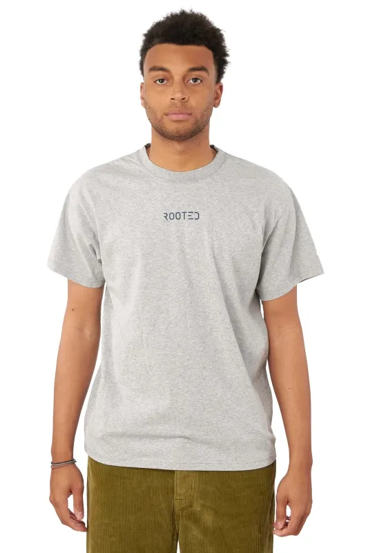 ROOTED Shop Tee 'Grey' sold by ROOTED