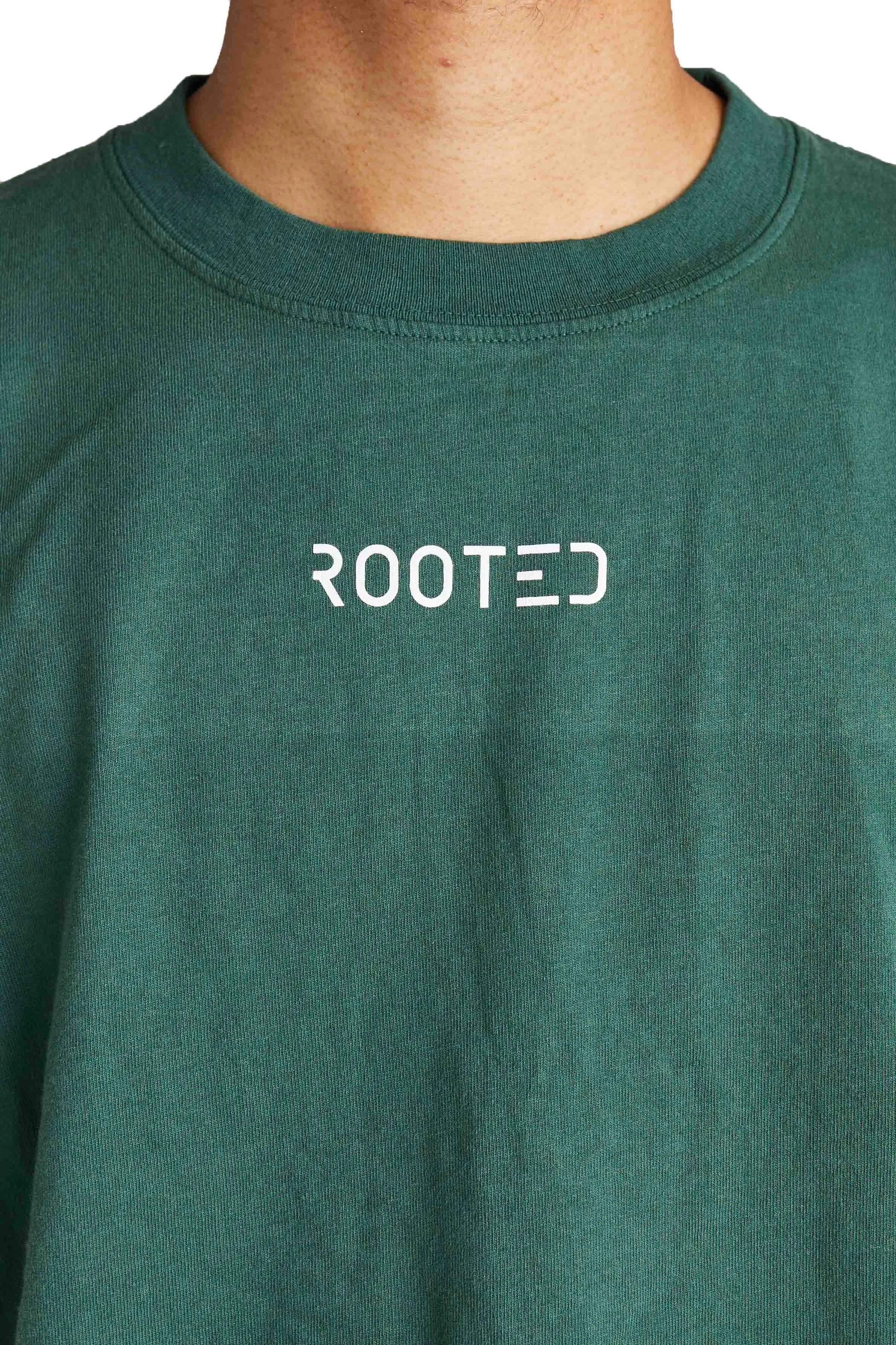 ROOTED Shop Tee 'Dark Green' sold by ROOTED product image thumbnail 4