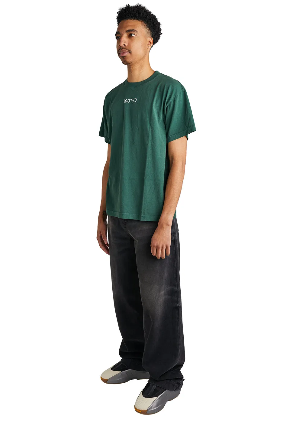 ROOTED Shop Tee 'Dark Green' sold by ROOTED product image thumbnail 2