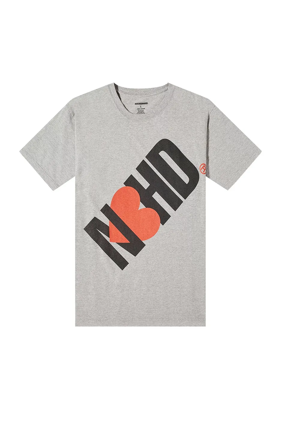Neighborhood Tee SS-29 'Grey' sold by ROOTED