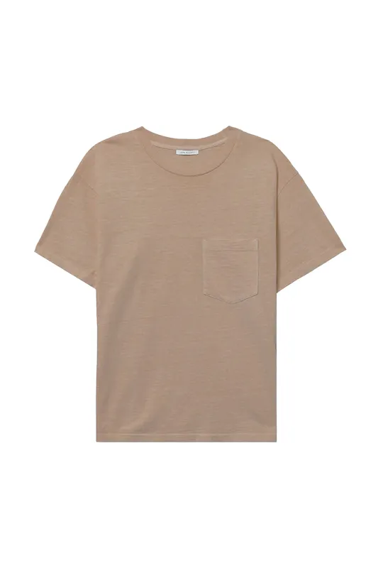 John Elliott Campus Pocket Tee 'Shroom' sold by ROOTED
