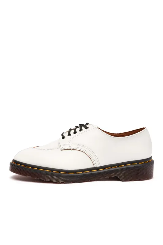 Dr Martens Mens 2046 Shoes 'White Vintage Smooth' sold by ROOTED