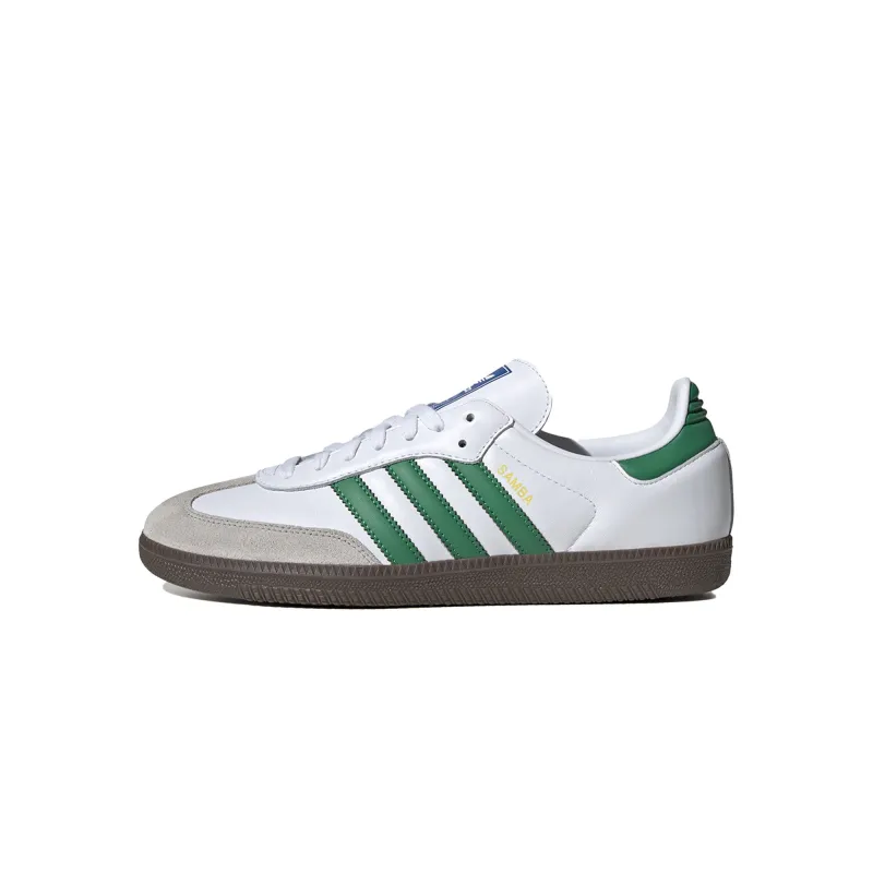 Adidas Samba OG 'Footwear White/Green' sold by ROOTED