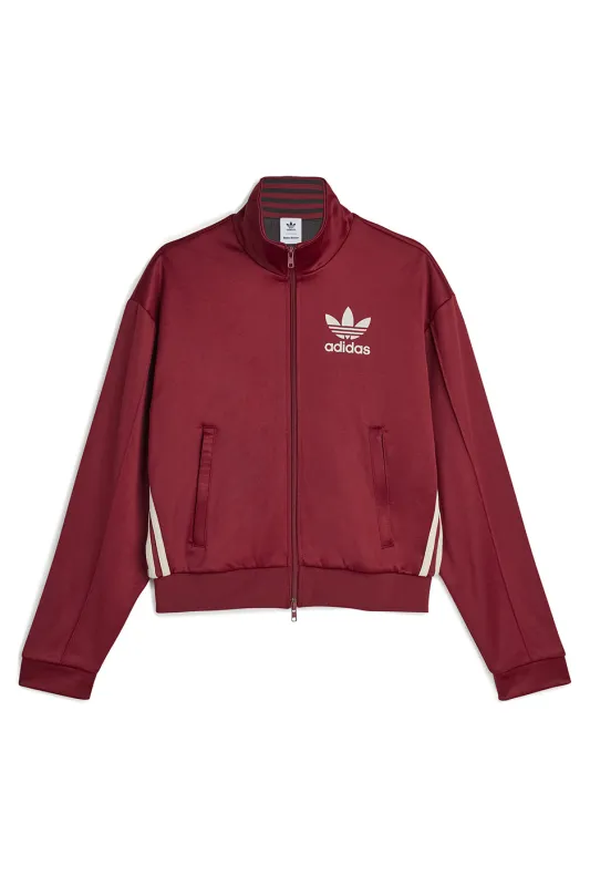 Womens adidas x Wales Bonner Track Top 'Red' sold by ROOTED