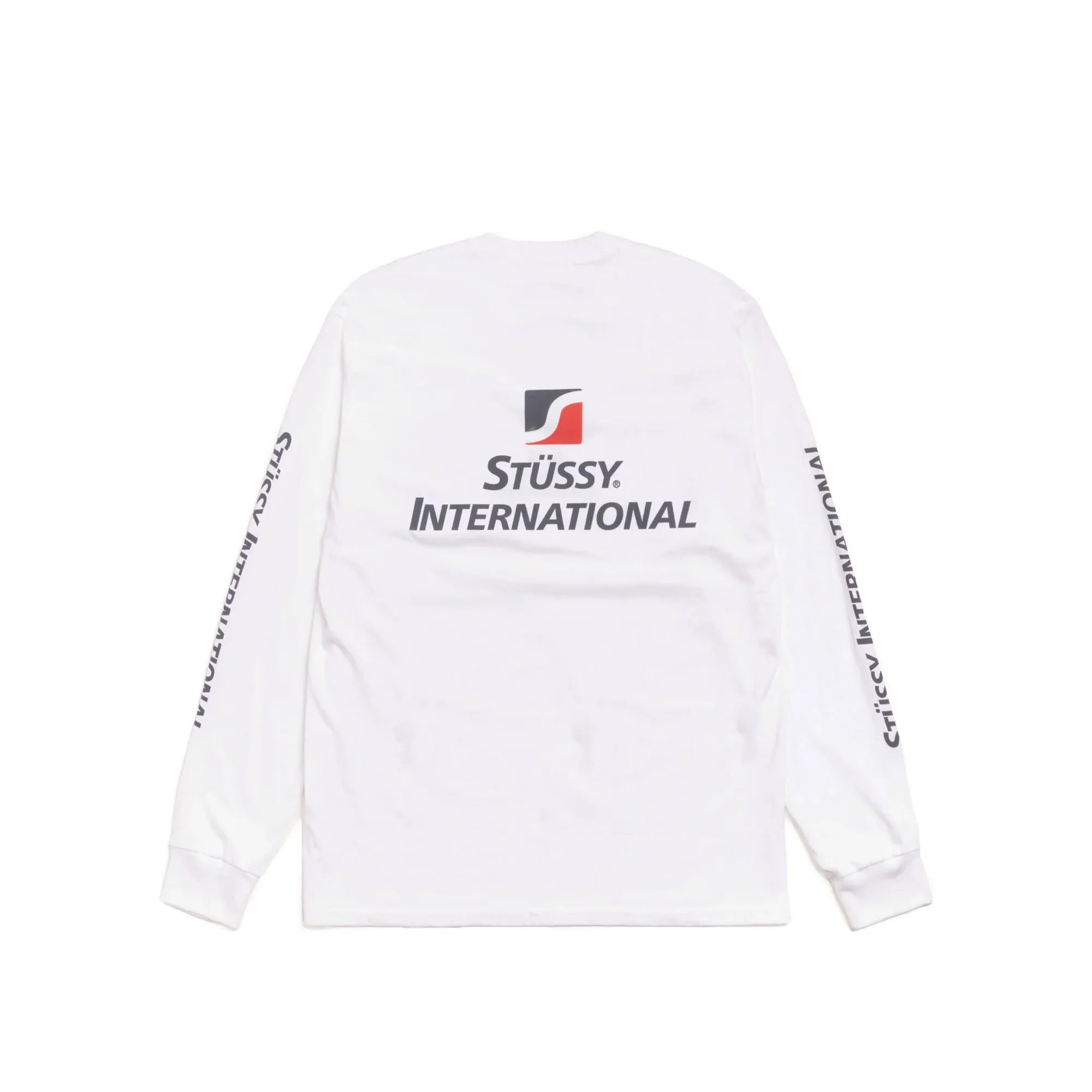 Stussy International LS Tee 'White' sold by ROOTED product image thumbnail 2