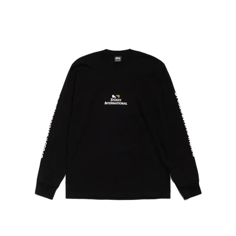 Stussy International LS Tee 'Black' sold by ROOTED