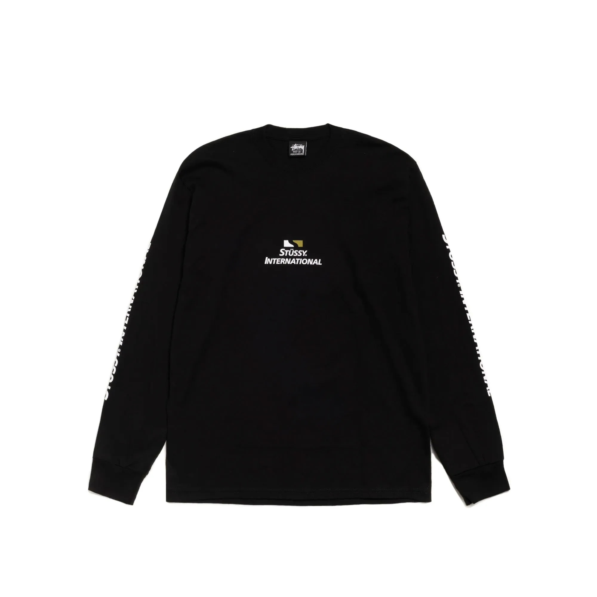 Stussy International LS Tee 'Black' sold by ROOTED