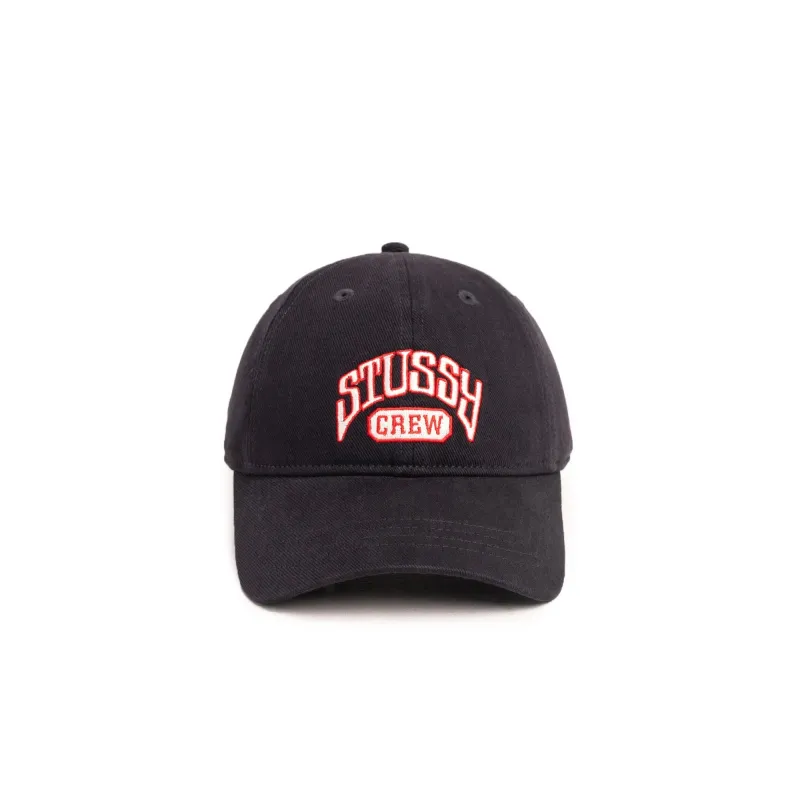 Stussy LP Crew Strapback Hat 'Navy' sold by ROOTED