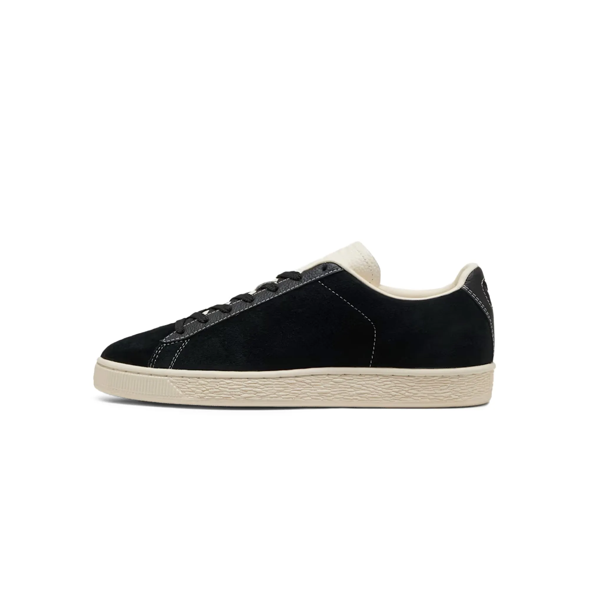 Puma Suede Icons 'Black/Frosted Ivory' sold by ROOTED