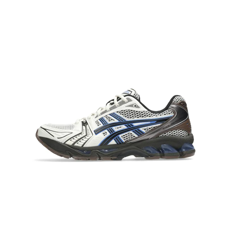 Asics Gel-Kayano 14 'Cream/Blue Coast' sold by ROOTED