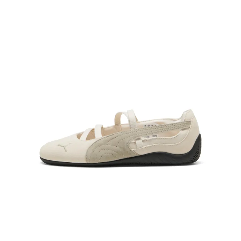 Womens Puma Speedcat Ballet SD 'Alpine White/Black' sold by ROOTED
