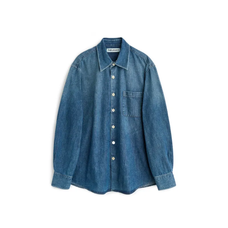 Our Legacy Above Shirt 'Whatever Wash' sold by ROOTED