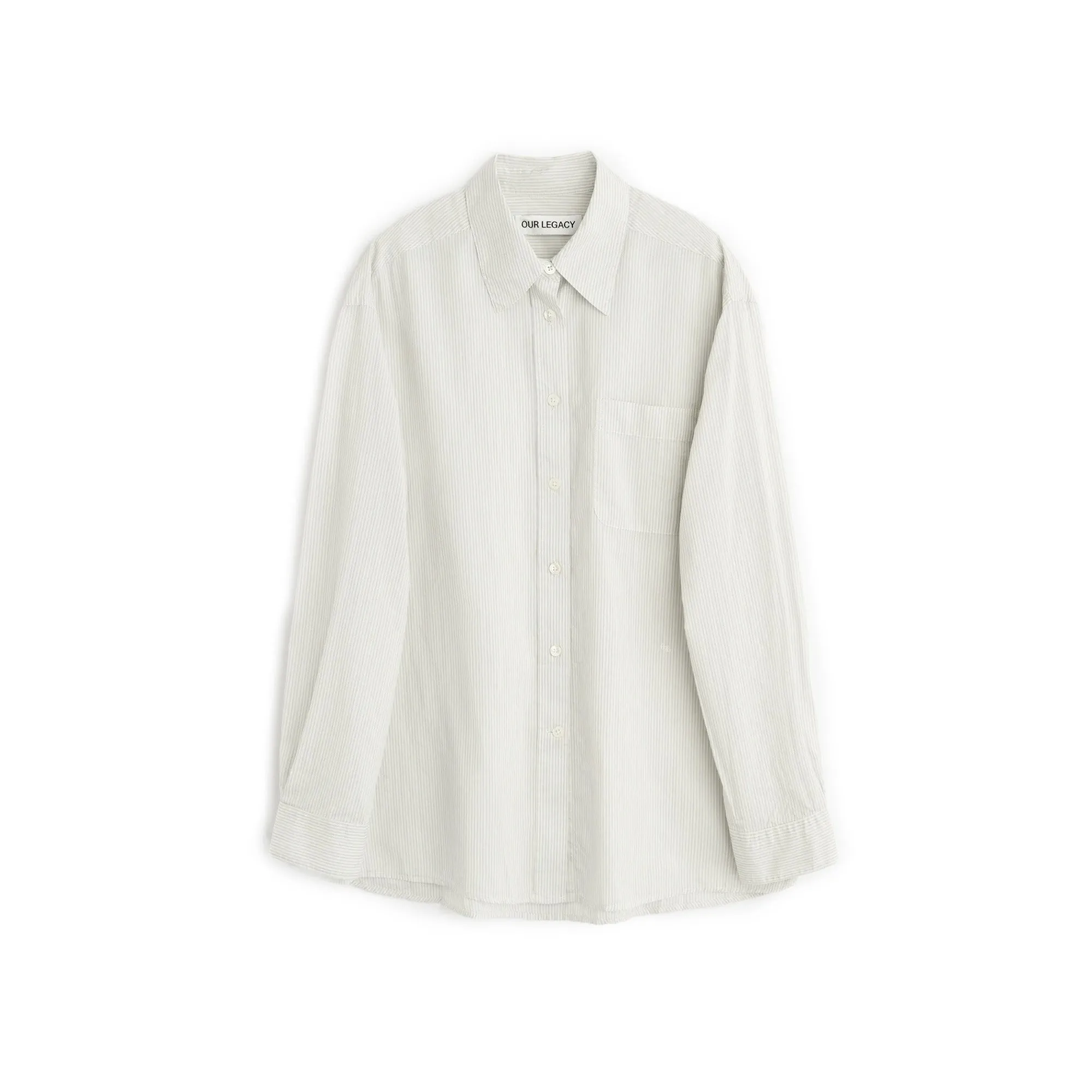 Our Legacy Above Shirt 'Index Stripe' sold by ROOTED