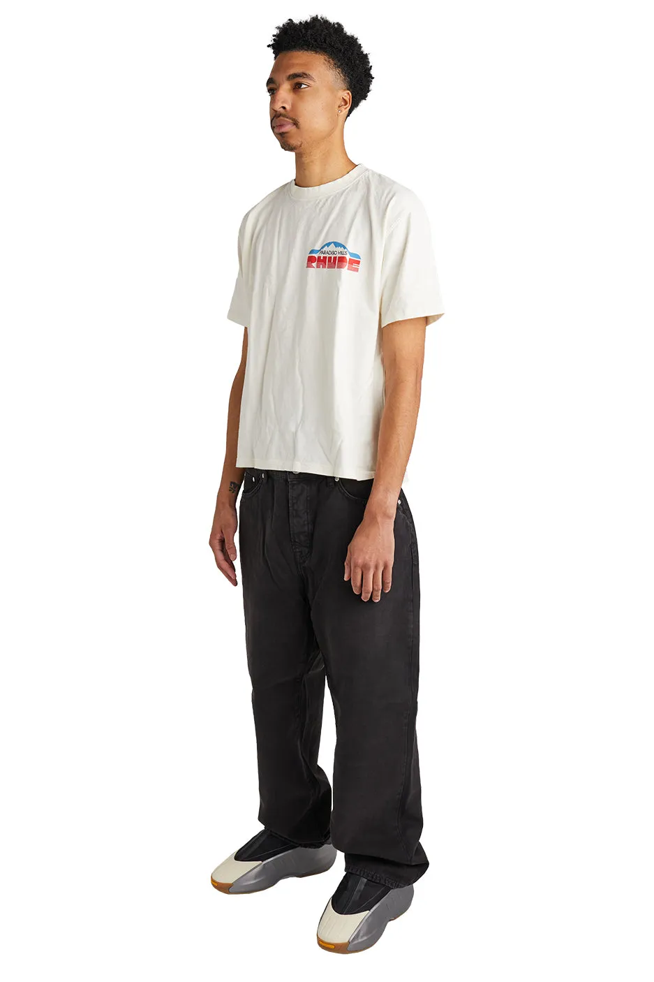 Rhude Paradiso Rally Tee 'VTG White' sold by ROOTED product image thumbnail 2