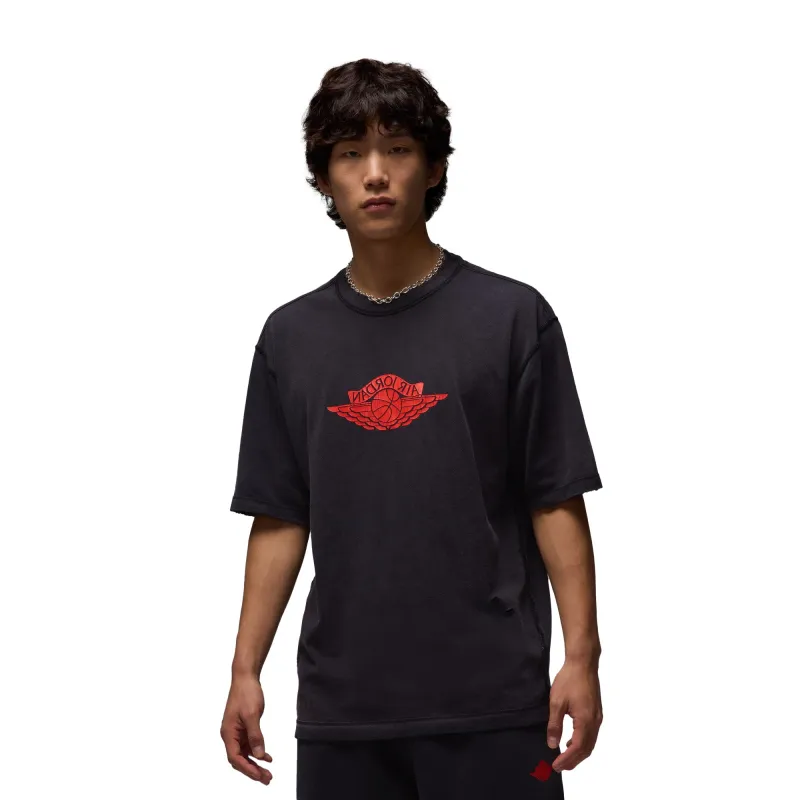 Jordan Rare Air Tee 'Black/Chile Red' made by Jordan