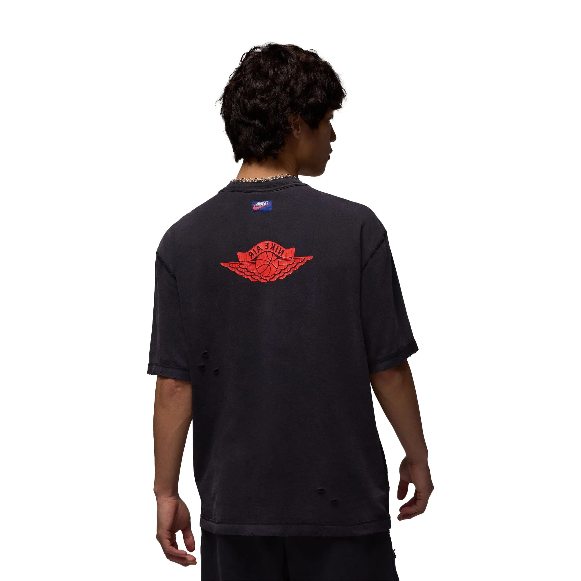 Jordan Rare Air Tee 'Black/Chile Red' sold by ROOTED product image thumbnail 2