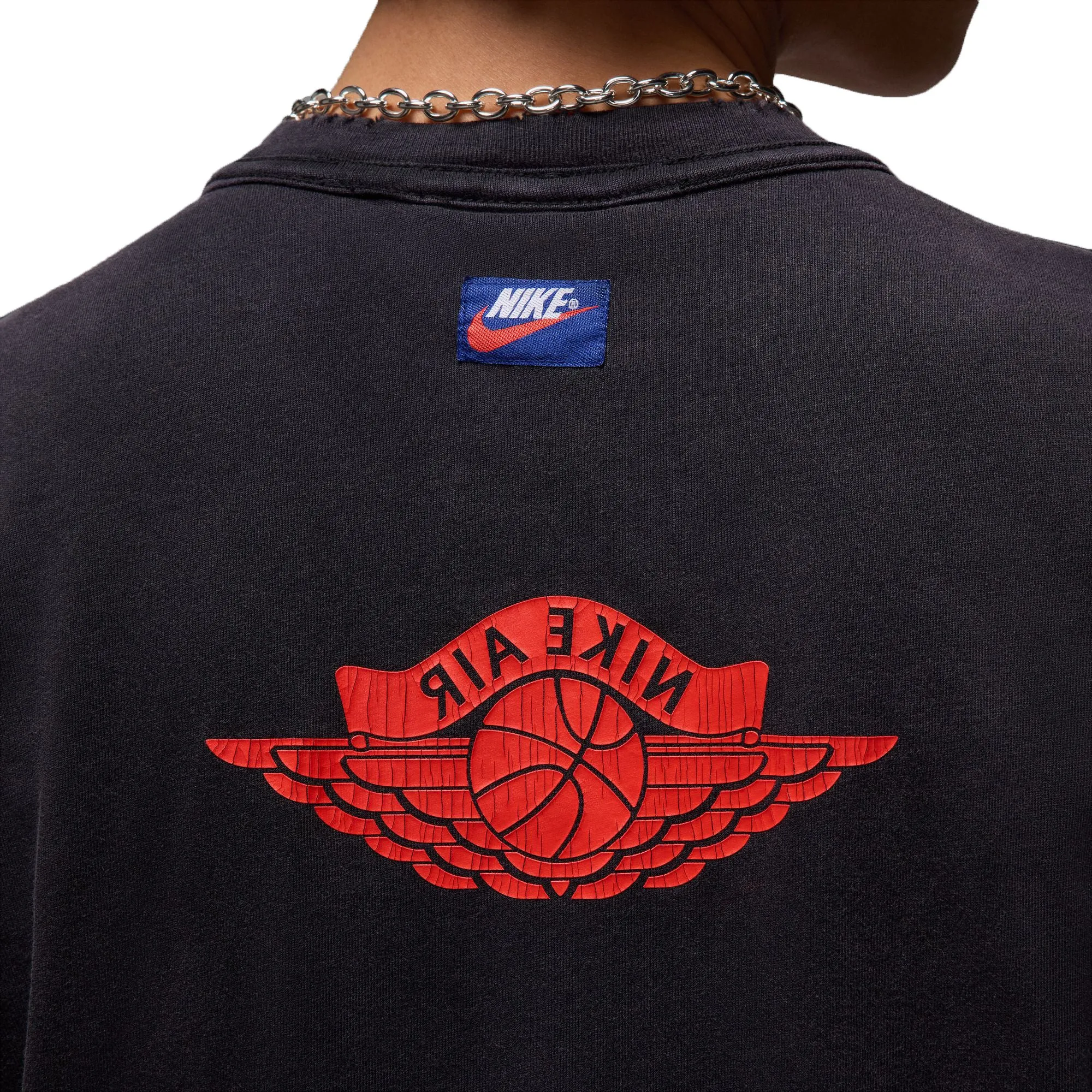 Jordan Rare Air Tee 'Black/Chile Red' sold by ROOTED product image thumbnail 3