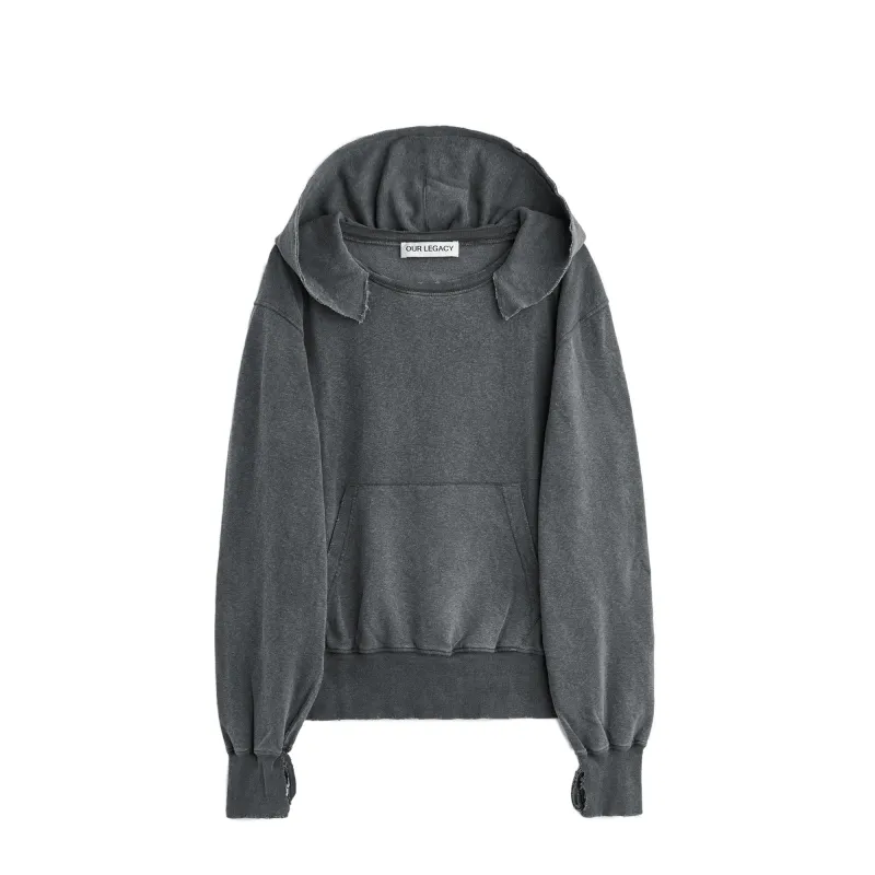 Our Legacy Relic Hoodie 'Washed Black' made by Our Legacy