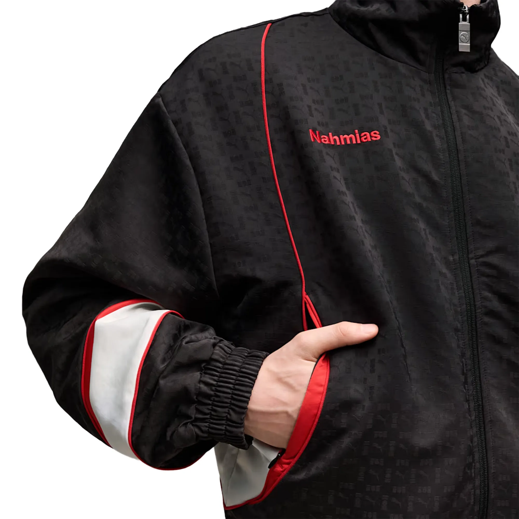 Puma x Nahmias Track Jacket 'Black' sold by ROOTED product image thumbnail 3