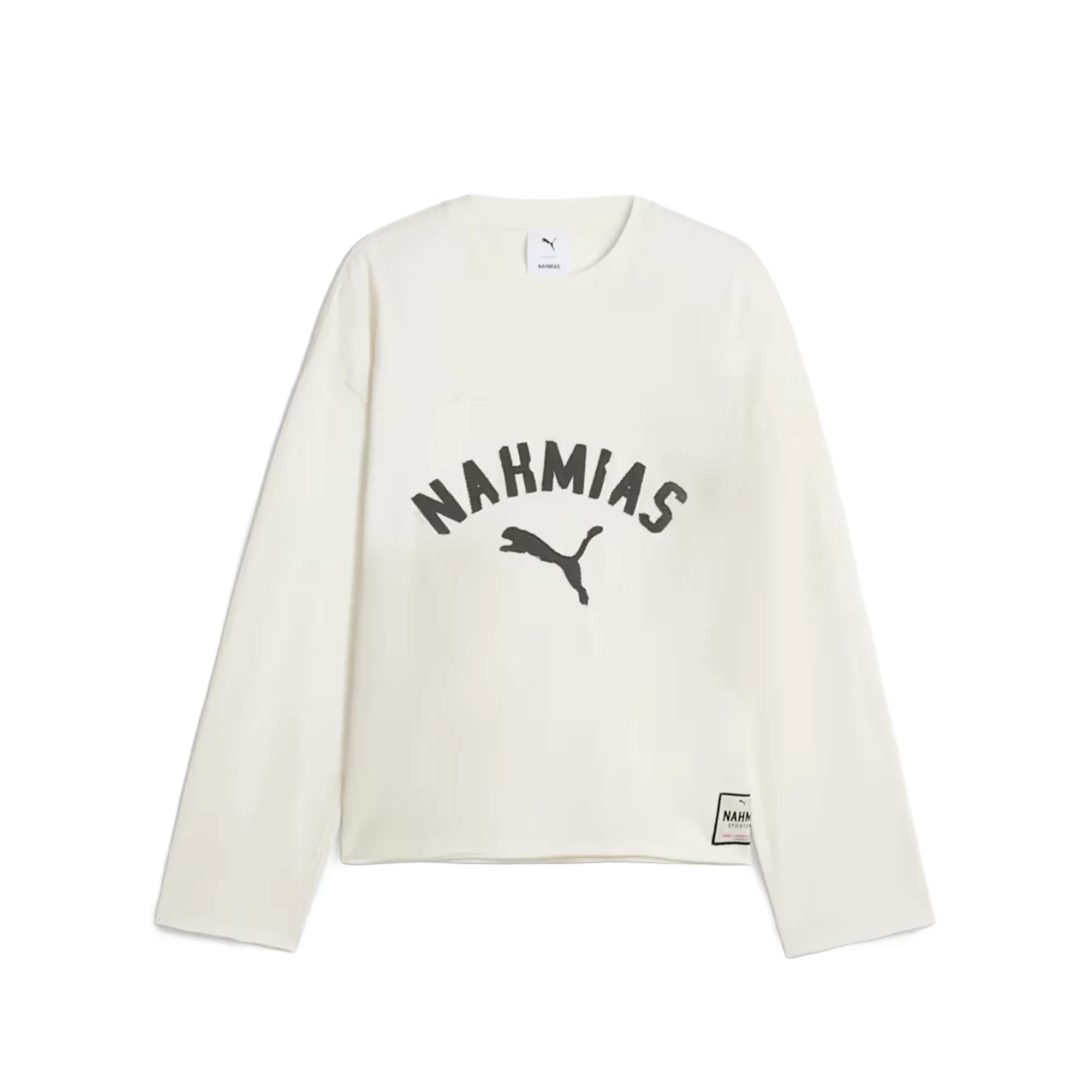 Puma x Nahmias LS Tee 'Warm White' sold by ROOTED