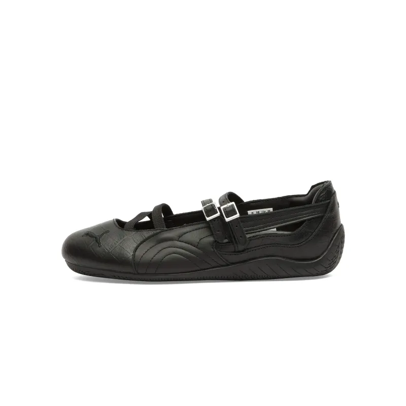 Womens Puma Speedcat Ballet Croc 'Black/Cool Grey' made by Puma