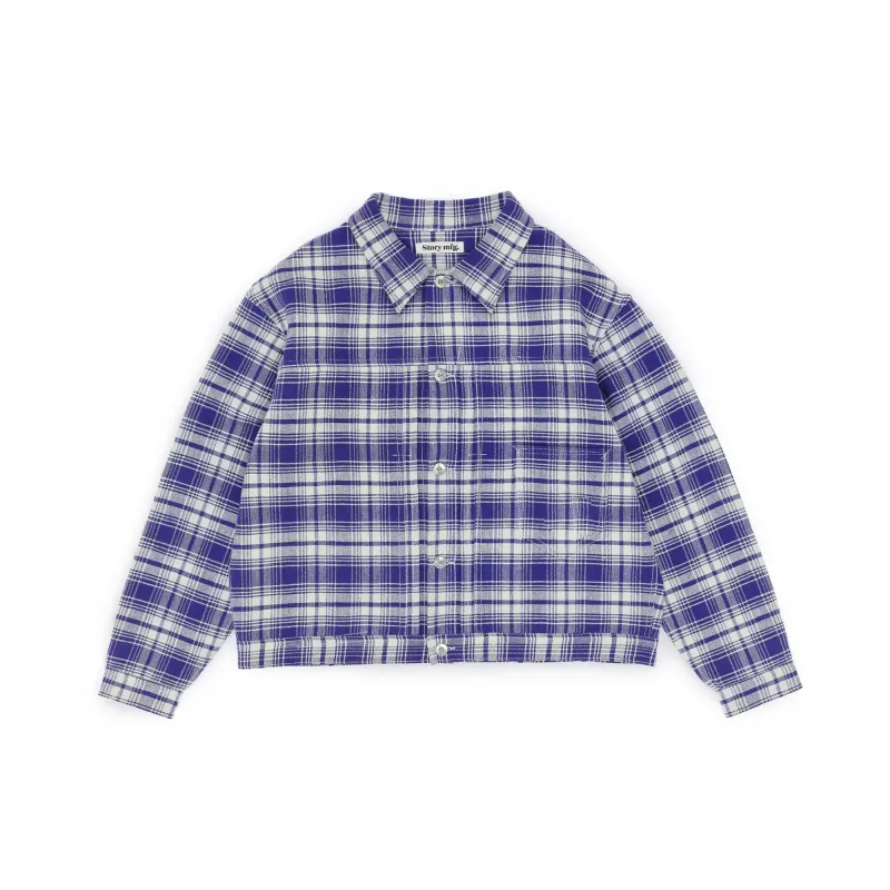 Story Mfg Wonky Wear Friday Jacket 'Picnic Check' made by Story Mfg.